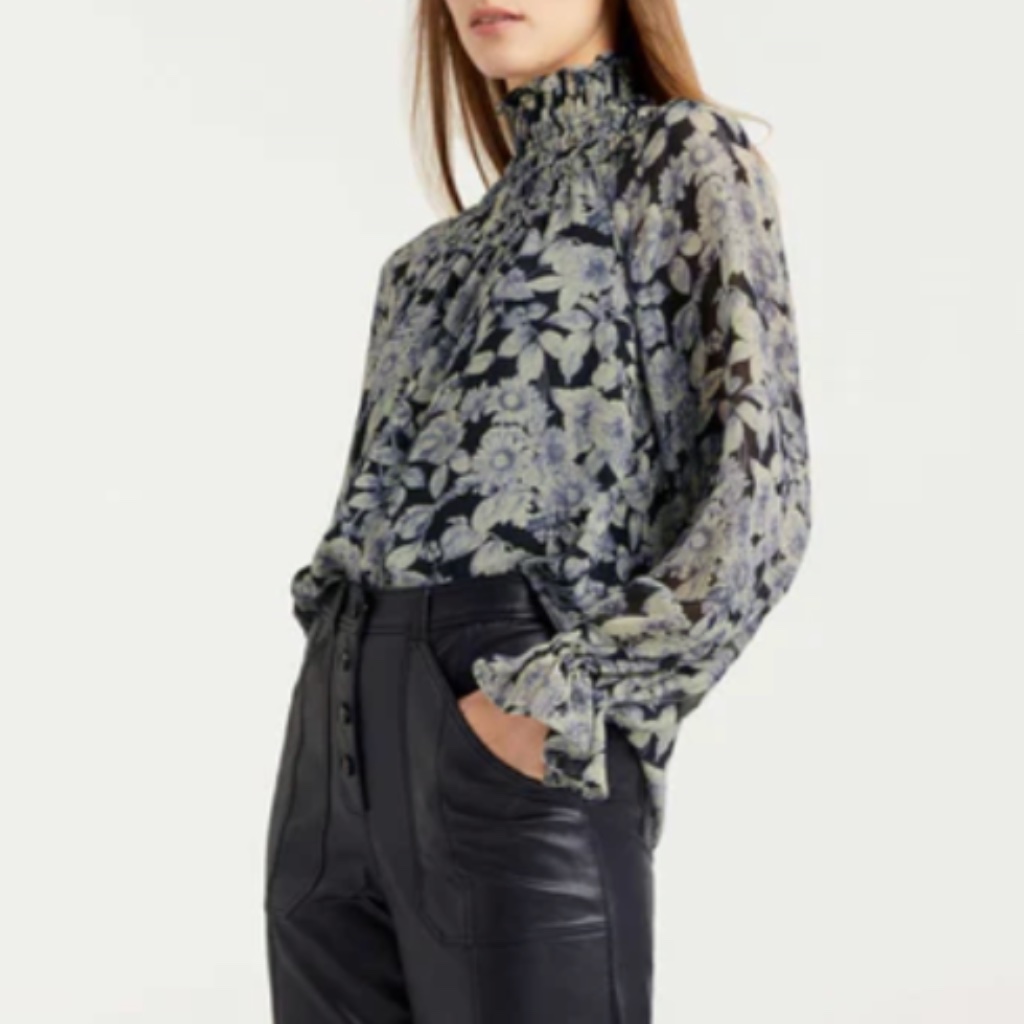 Cinq Sept Avalyn Top - Slate Multi